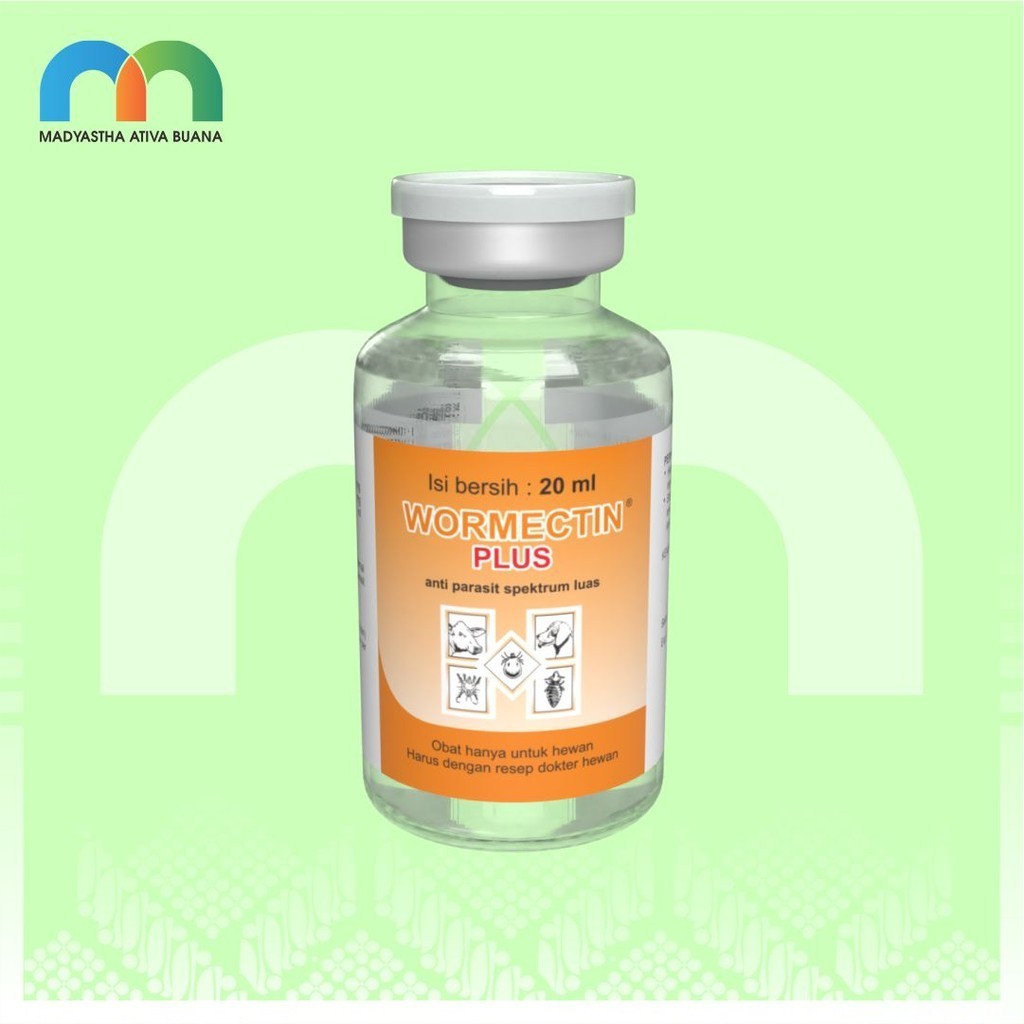 Jual Wormectin Plus 20 ml Medion Obat Cacing Hewan Besar | Shopee Indonesia