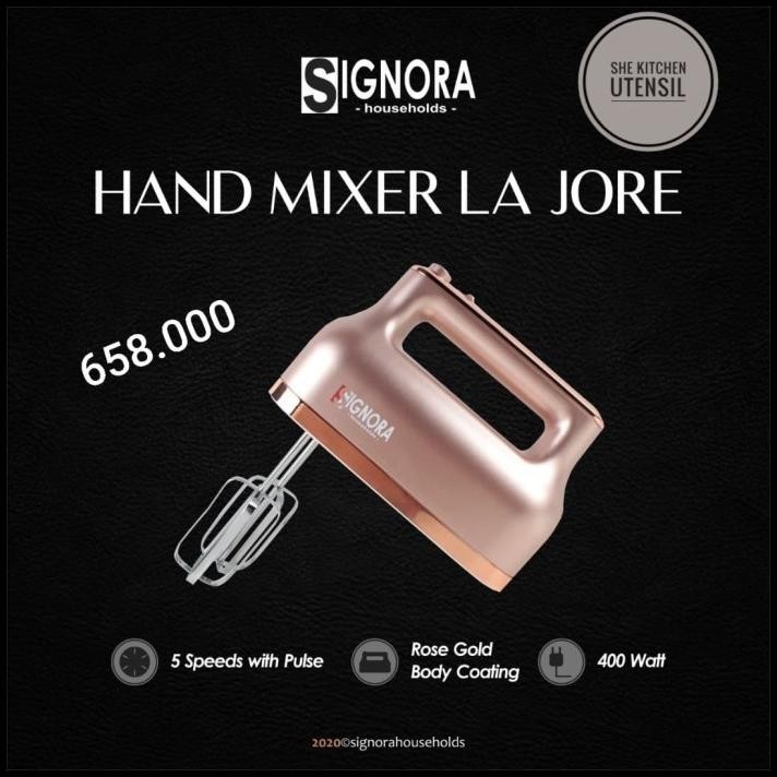 Jual Hand Mixer Signora Mixer Tangan Mixer Kue | Shopee Indonesia