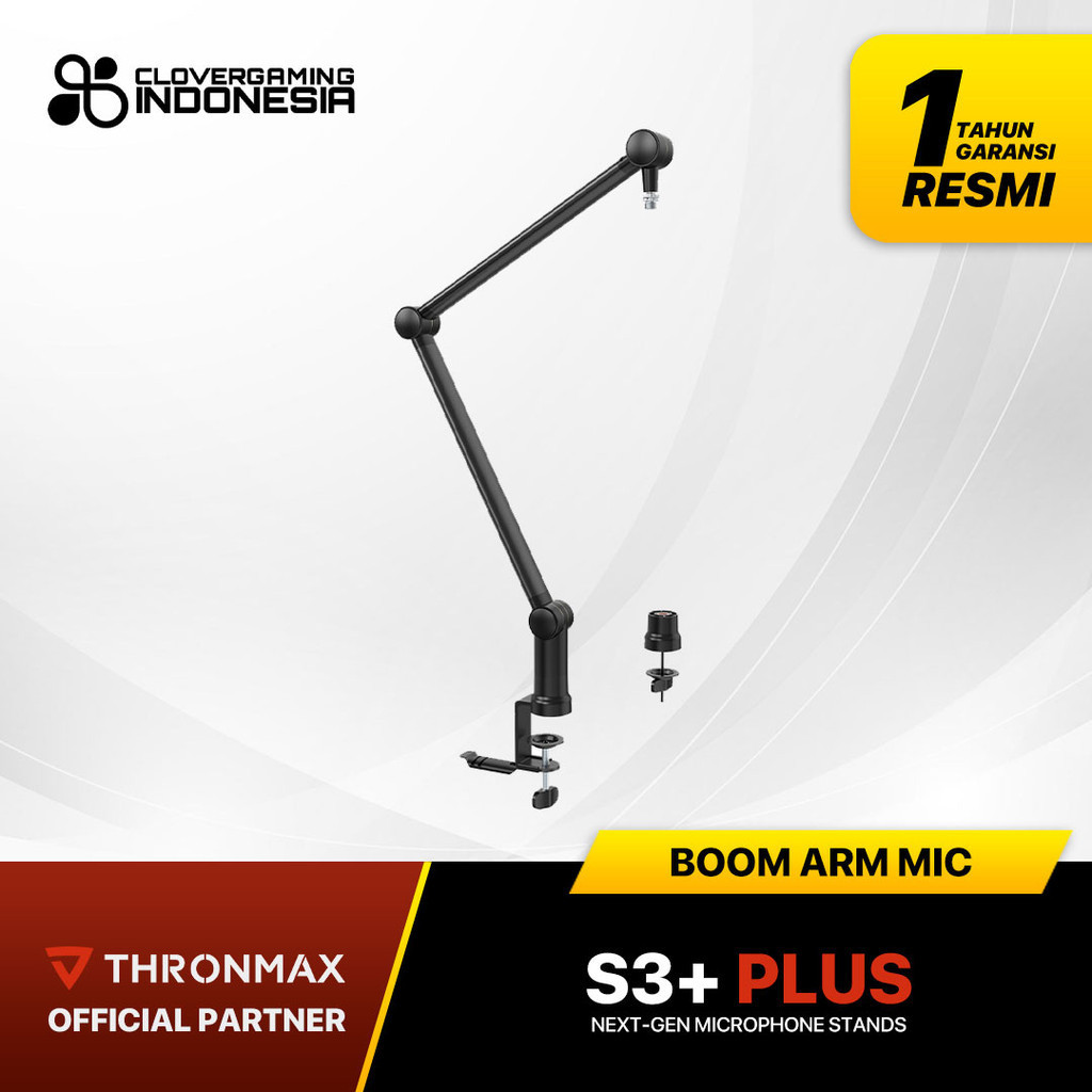 Jual Thronmax Zoom S3+ Plus Microphone Boom Arm Stand Microphones ...