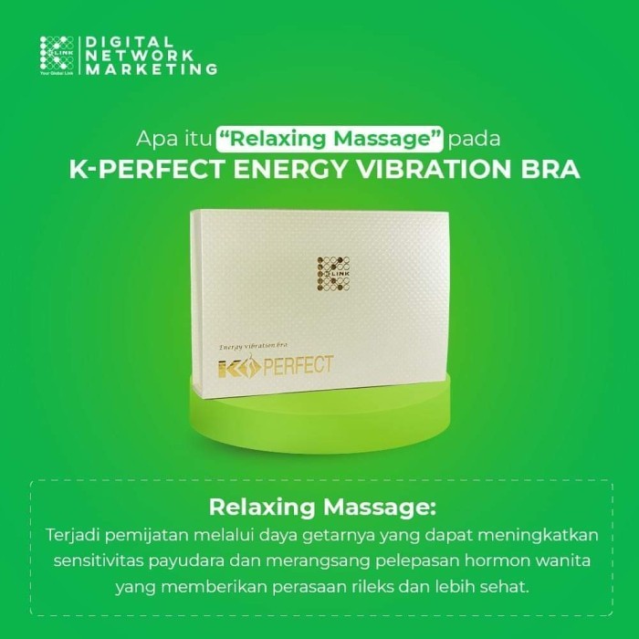Jual K Perfect Bra Vibration K Link Original Bra Terapi Kesehatan ...