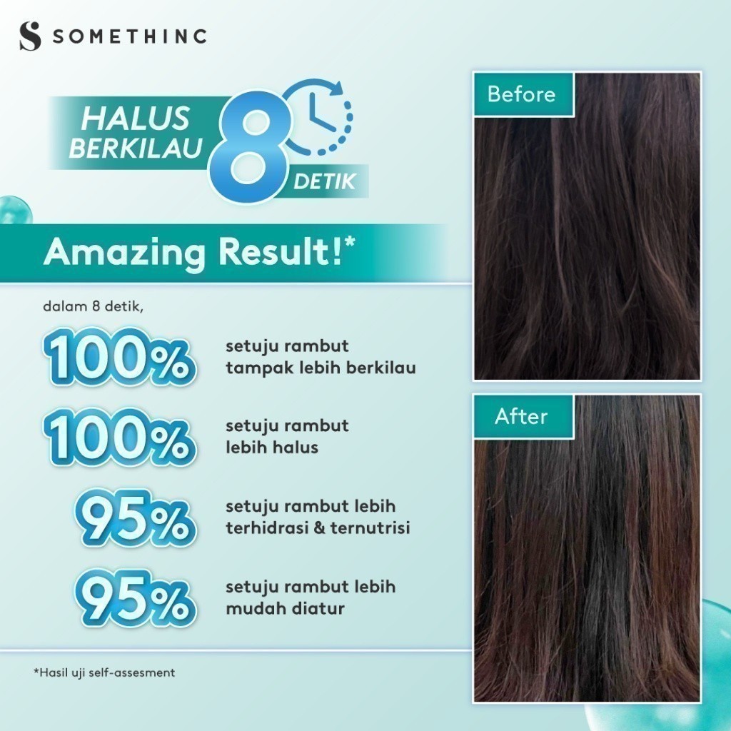 Jual SOMETHINC No Wonder 8 Seconds Hair Treatment Water & pH Restore ...