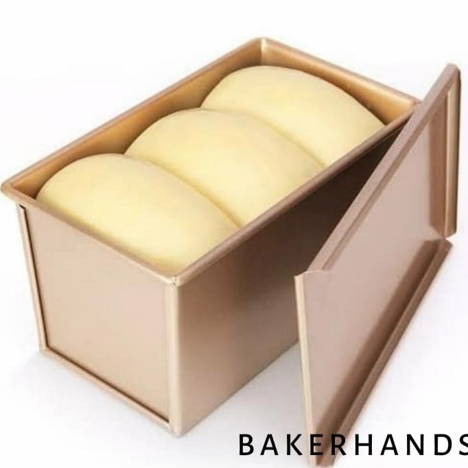 Jual Loyang Roti Tawar Tutup Anti Lengket Polos /Toast Box Non Stick ...