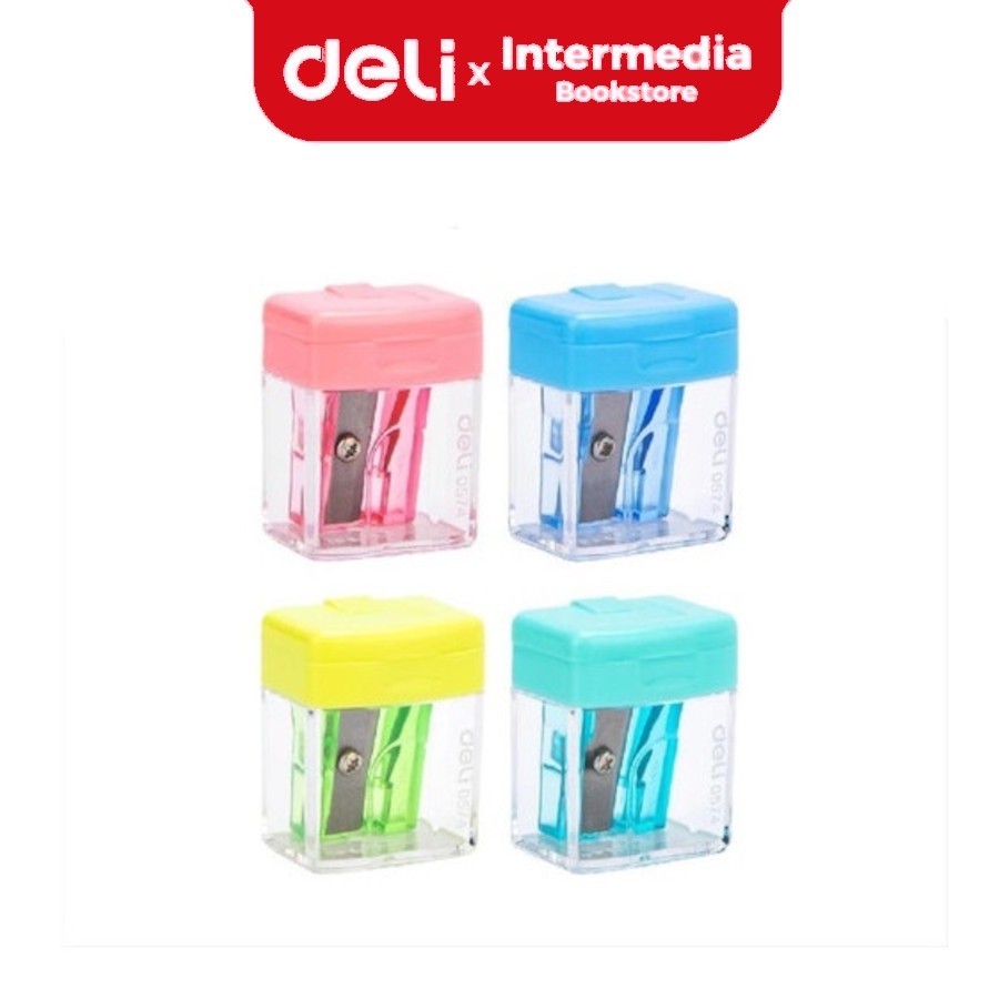 Jual Deli Rautan Pensil 1 lubang 7mm E0574 dengan posisi mata pisau ...