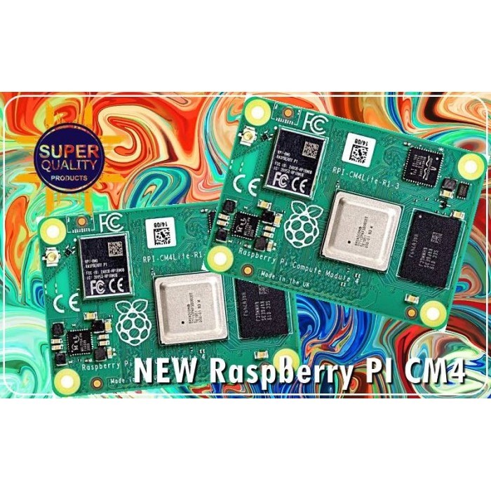 Jual NEW RASPBERRY PI COMPUTE MODULE 4 BLUETOOTH 5.0 WI-FI 2.4/5.0GHZ ...