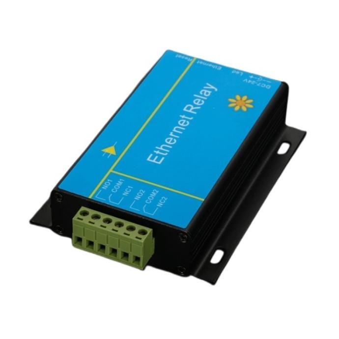 Jual Jual/New Lan Ethernet 2 Channels Web Relay Ethernet Relay Module ...