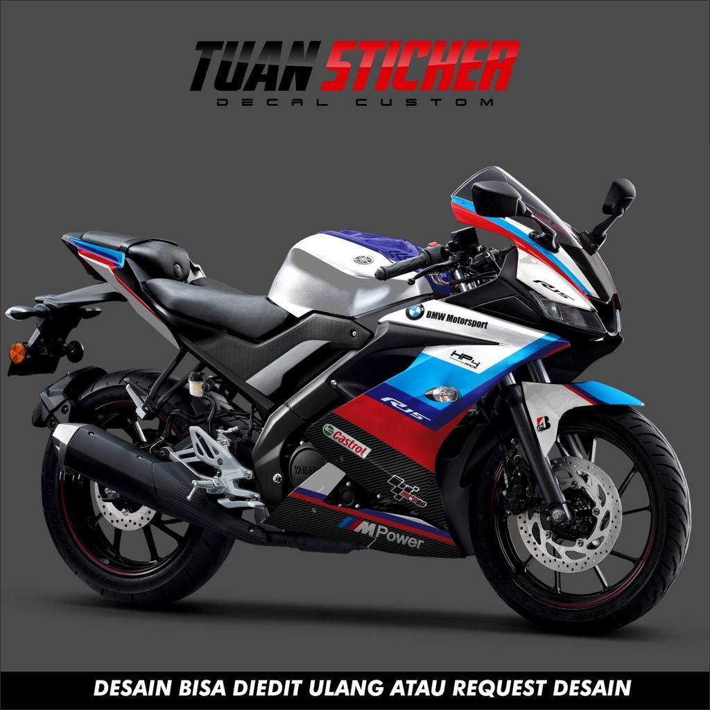 Jual Sticker Striping Decal Yamaha R15 V3, Sticker Decal R15 V3 ...