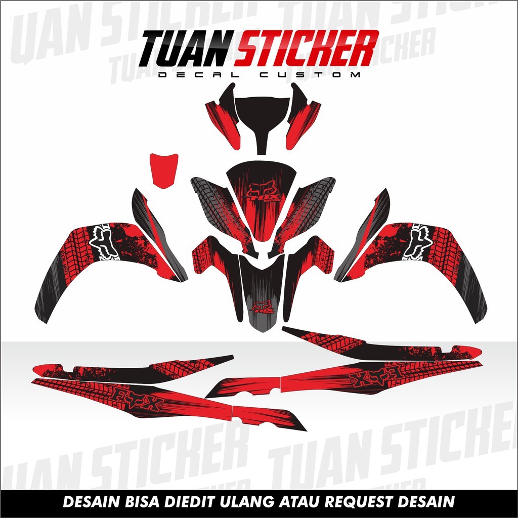 Jual Sticker Decal Jupiter Z1, Sticker Jupiter Z1, Striping Jupiter Z1 ...