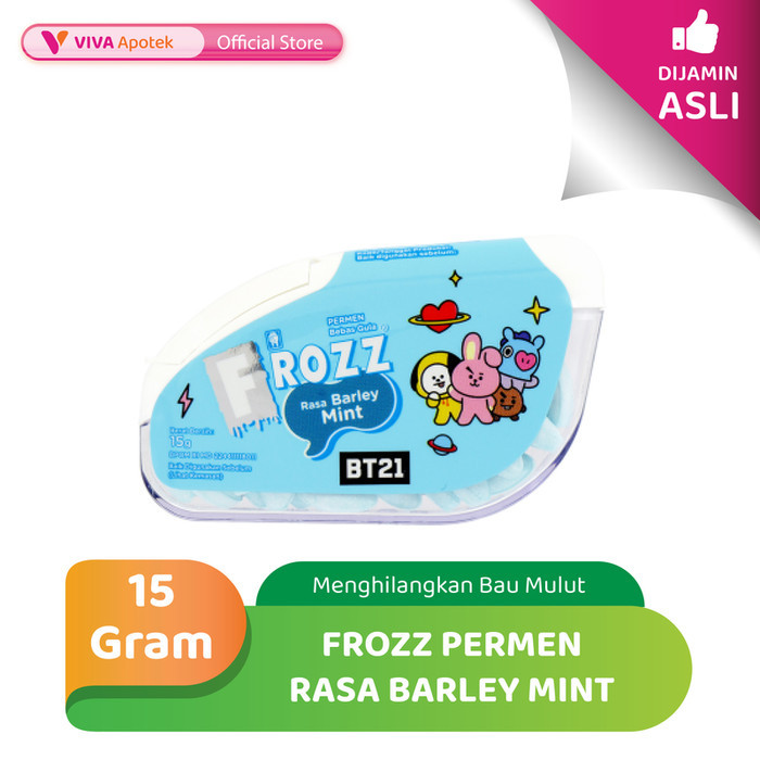 Jual Frozz Permen Rasa Barley Mint untuk Menghilangkan Bau Mulut (15 ...