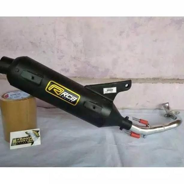 Jual ht-12 Knalpot standar racing matic mio sporty.beat.vario.scoopy ...