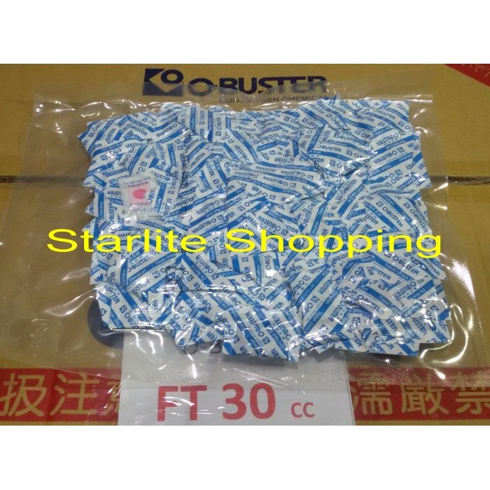 Jual Silica Gel Food Grade Obuster 30Cc Pengawet Makanan Penyerap ...