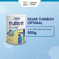 NESTLE Nutren  Junior Susu Pertumbuhan Vanila 1-10 tahun Kaleng 800g
