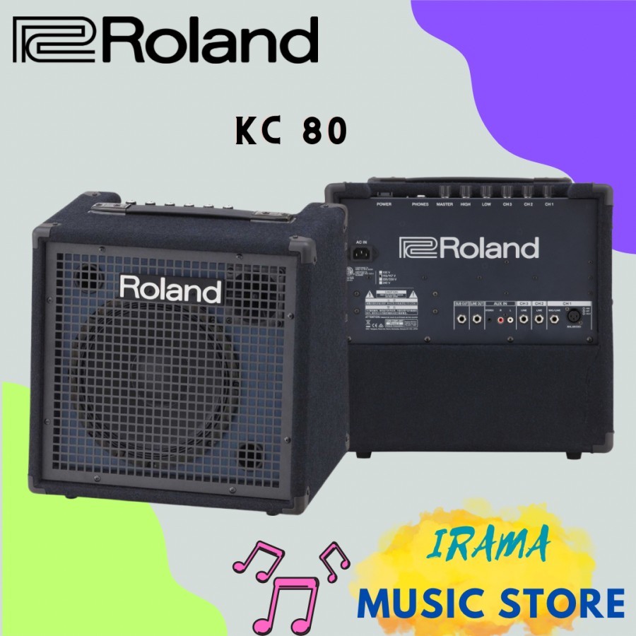 Jual Ampli Amplifier Speaker Keyboard ROLAND KC80 KC 80 Bisa Drum ...