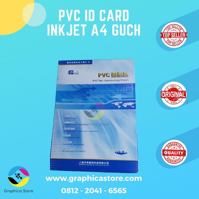 Jual Baru | Bahan Id Card Inkjet A4 | Pvc Id Card Guch| Pvc Instant ...