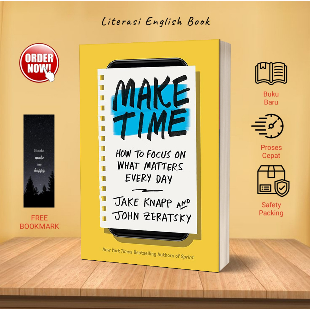 Jual Make Time: How to focus on what matters every day - Jake Snapp ...