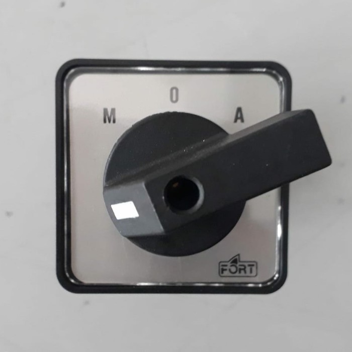 Jual ROTARY SWITCH SA16 FORT MOA 3P 20A MANUAL OFF AUTO SELECTOR SWITCH ...