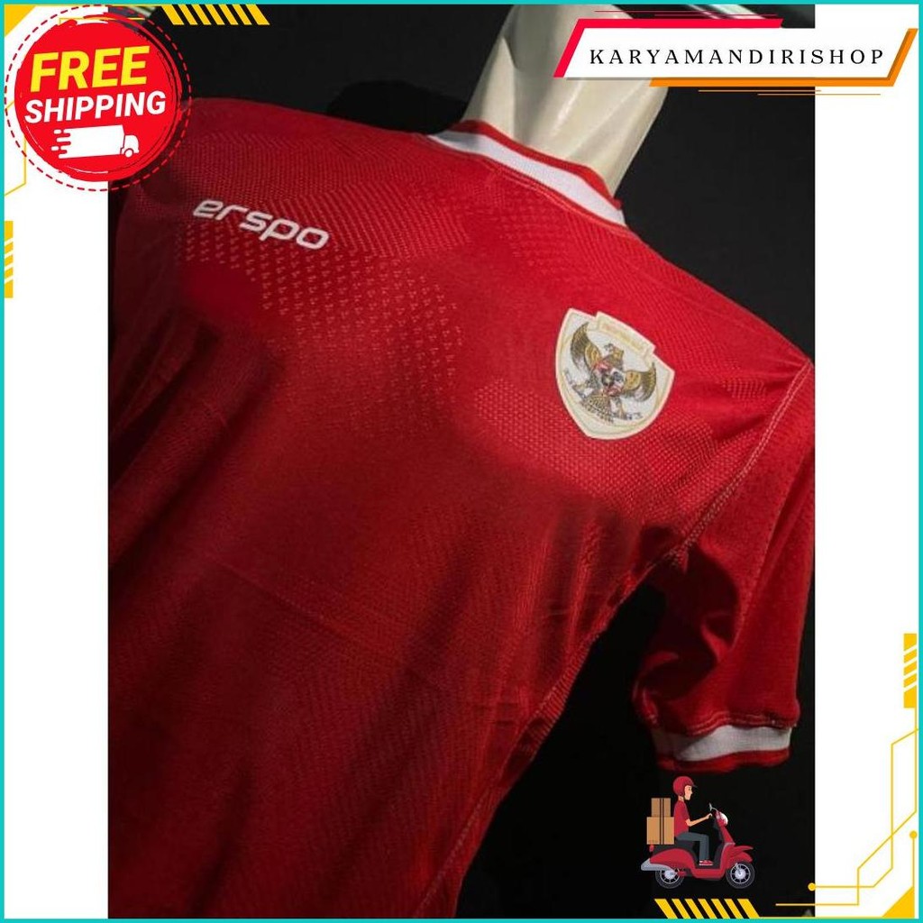 Jual Jersey Timnas Erspo Pi 2024 Home/ Away Logo Rubber Patch