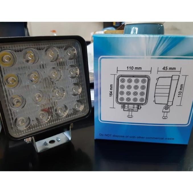 Jual Lampu Led 48 Watt / Lampu Sorot Led 48 W 12V-24V / K001 | Shopee ...