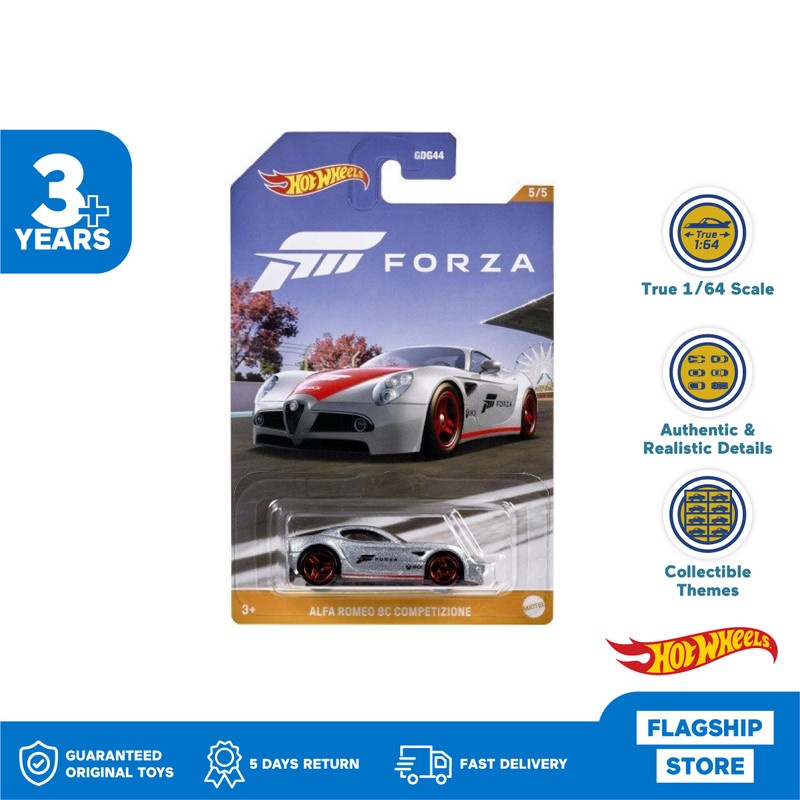 Jual Hot Wheels Forza Alfa Romeo 8C Competizione - Mainan