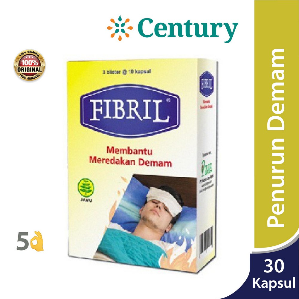 Jual Fibril 3 Blister Menurunkan Demam Tifus Tyfoid Daya Tahan