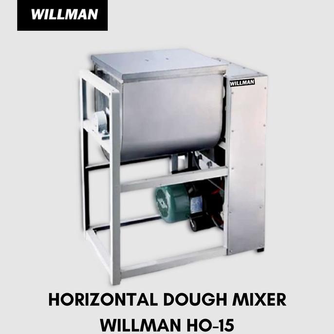 Jual Mesin Pengaduk Adonan Mie Horizontal Dough Mixer Willman Ho