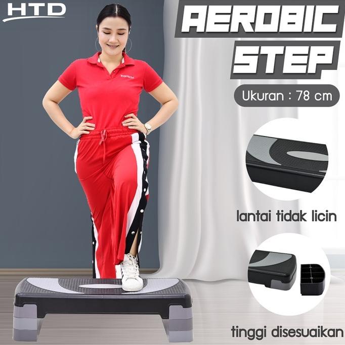 Jual Papan Senam Aerobic Step Adjustable To Heights Cm Shopee Indonesia