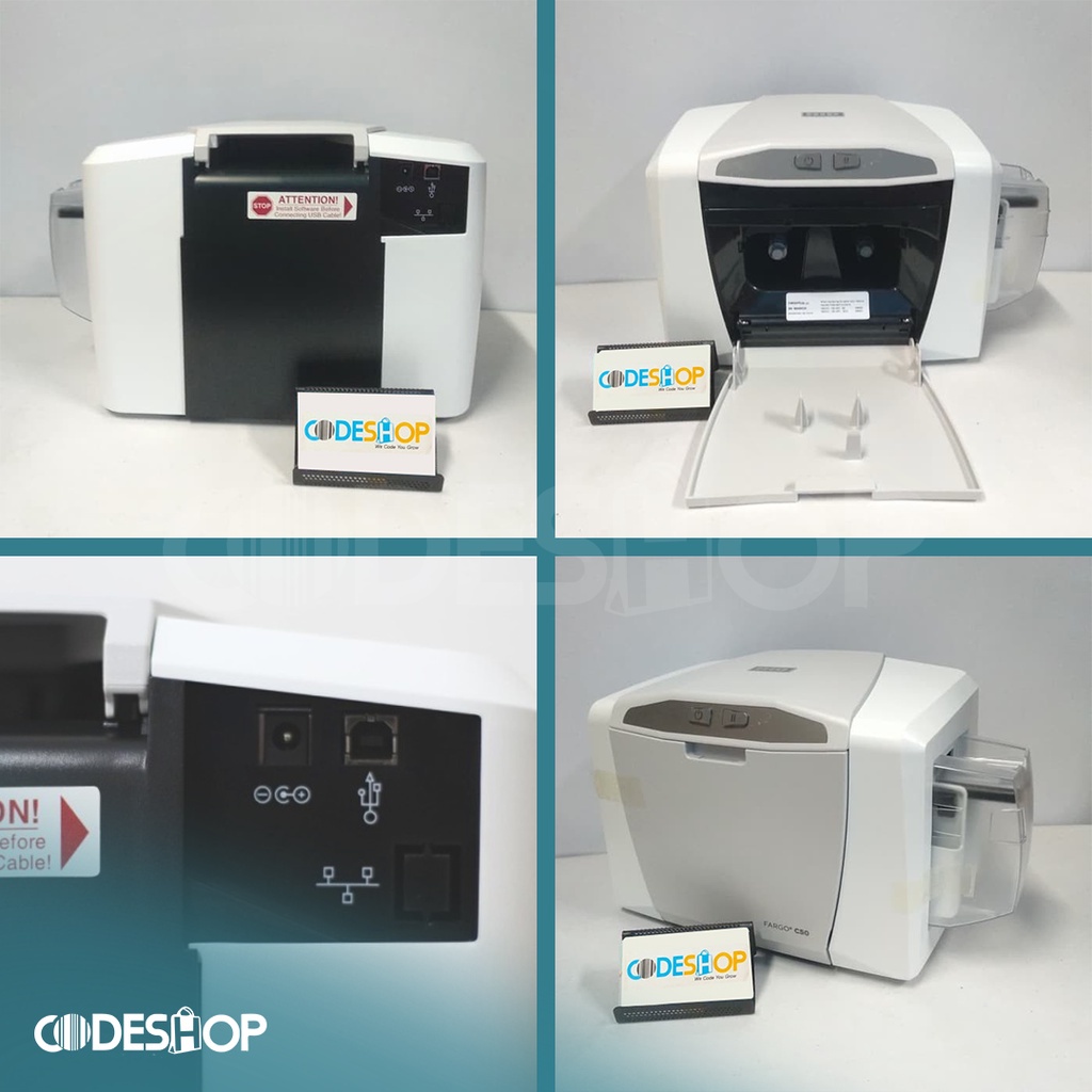 Jual PRINTER ID CARD FARGO C50 CETAK KARTU 1 SISI C-50 C 50 | Shopee ...