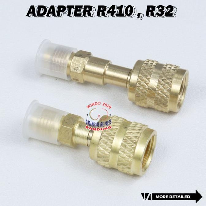 Jual Sambungan Nepel R32 & R410 Adapter Sambungan Kran Out Out Door ...
