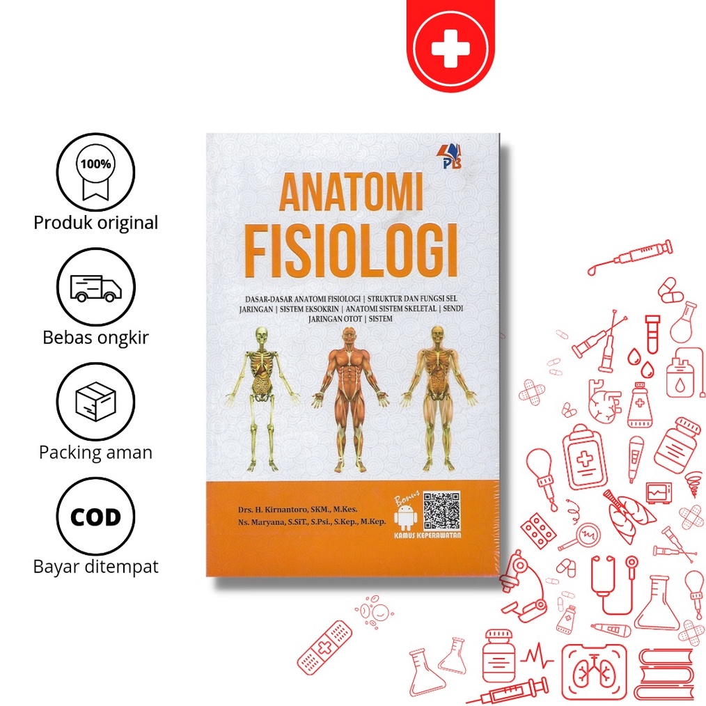 Jual Buku Anatomi Fisiologi, Dasar Dasar Anatomi Fisiologi,Struktur Dan ...