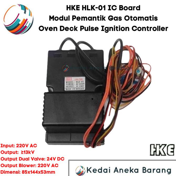 Jual Modul Pemantik Gas Oven Deck Igniter Controller Ic Board Hke Hlk Shopee Indonesia