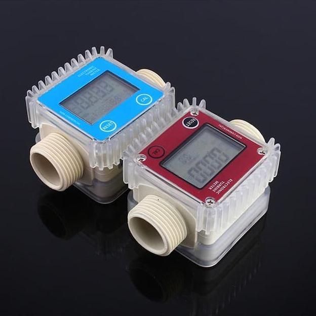Jual Digital Flow Meter K24 Fuel Diesel K-24 Turbine Water Chemical K ...