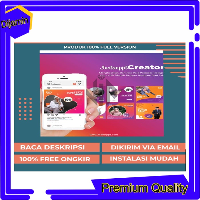 Jual Promo 2500++ Template Design Promosi Produk & Jasa Social Media