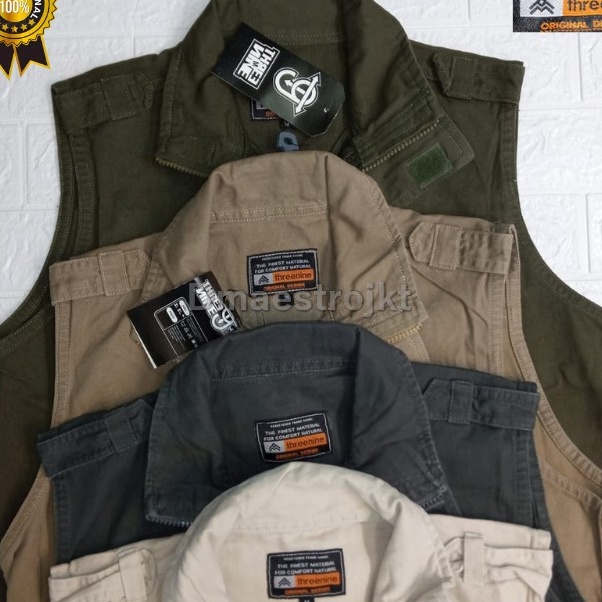 Jual (CD /Vご] Rompi Relawan Threenine Rompi Pria/ berkuaalitas ...