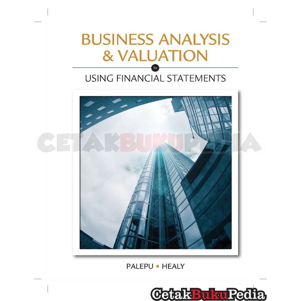 Jual Business Analysis Valuation Using Financial Statements Text ...