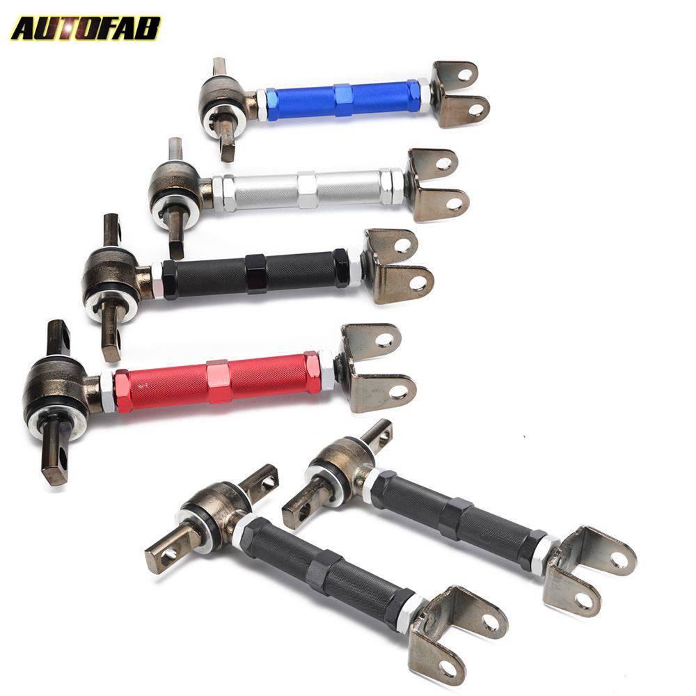 Jual 2pcs Adjustable Racing Rear Suspension Camber Control Arms Kit For ...