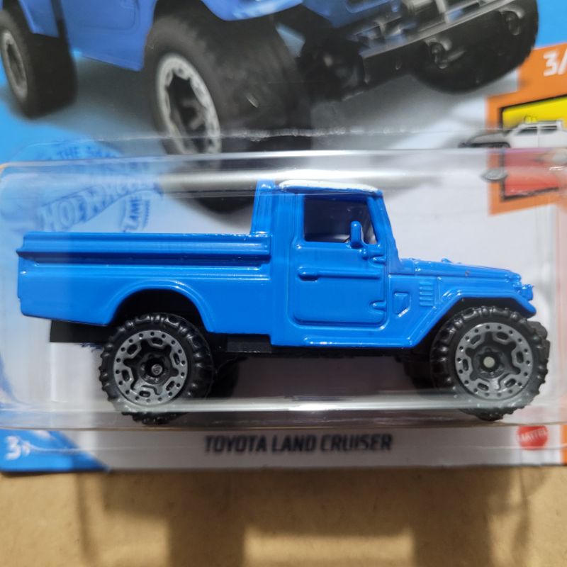 Jual Hot Wheels Kemasan Jelek Short Long Card Toyota Land Cruiser Hw Hot Trus Blue