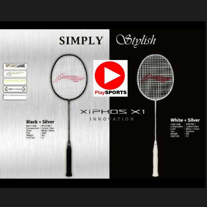 Jual RAKET BADMINTON LINING XIPHOS X1 ORIGINAL Shopee Indonesia