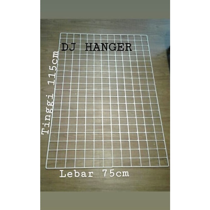 Jual RECOMENDED Jaring Ram Dinding 75cm x 115cm | Gantungan Kawat Hook ...