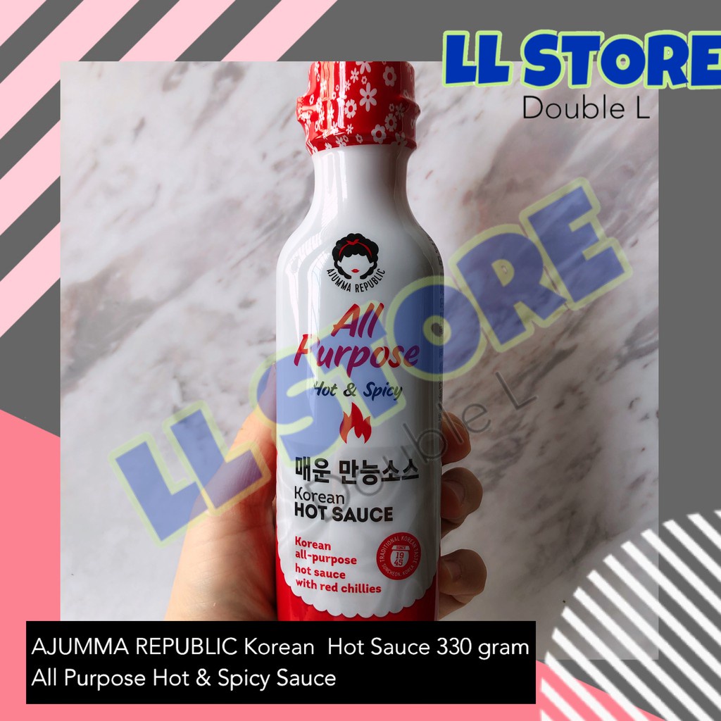 Jual Ajumma Republic Korean Hot Sauce 330 Gr Japchae Bibimbap Sashi Sauce Saus Korea Shopee 2620