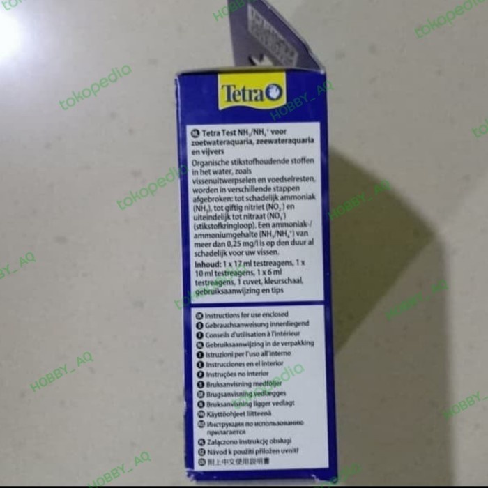Jual Tetra Ammonia Nh3Nh4 Test Kit Shopee Indonesia