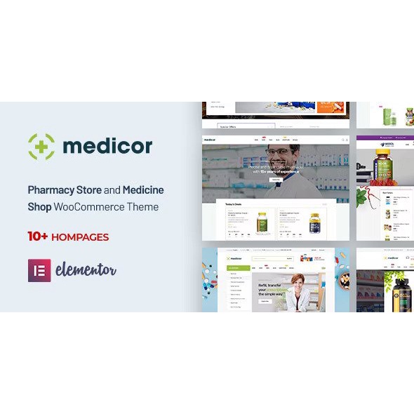 Jual Medicor – Medical Clinic & Pharmacy WooCommerce WordPress Theme 1. ...
