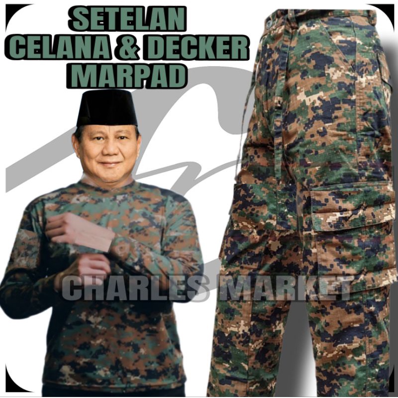 Jual SETELAN LORENG MARPAD TACTICAL - PAKET KOMPLIT LORENG MARPAD ...