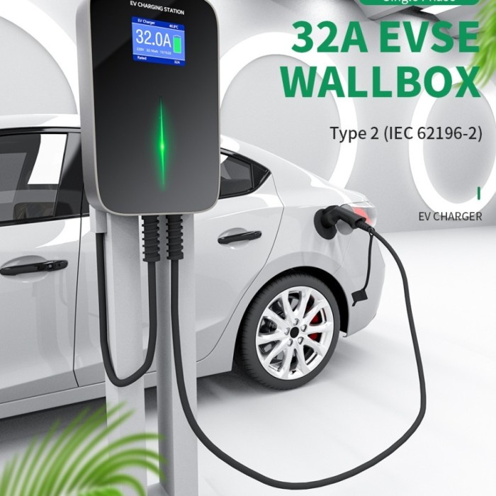 Jual BESEN FAST CHARGING TYPE2 MOBIL WULING AIR EV 22KW 32A 3-PHASA ...