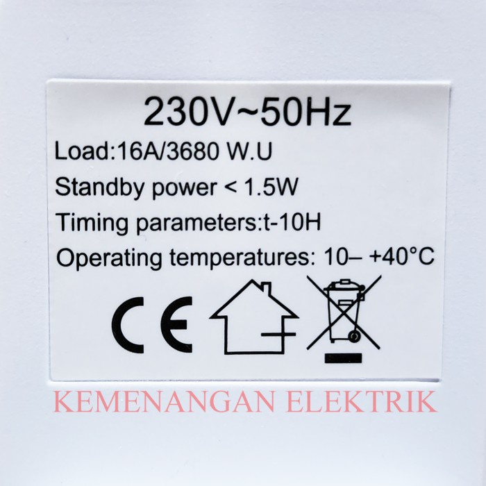 Jual Stop Kontak Timer Otomatis Countdown / Colokan Listrik Timer ...
