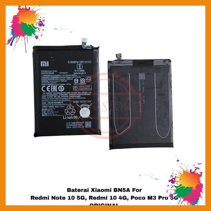 Jual Baterai Battery Xiaomi Redmi 10 Note 10 5g Poco M3 Pro Bn5a Original Abk Shopee Indonesia 4145