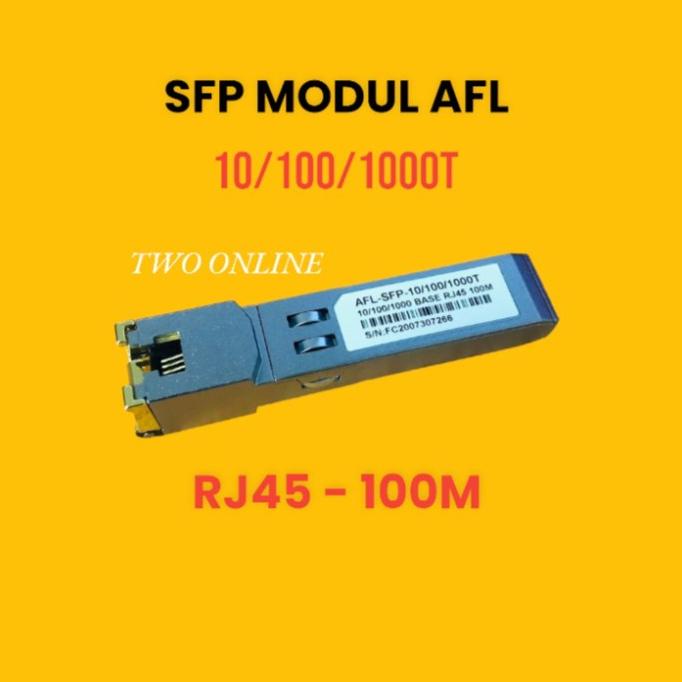 Jual Sfp Afl 10/100/1000T Base Rj45 100M Sfp Transceiver Fiber Optic Fo ...