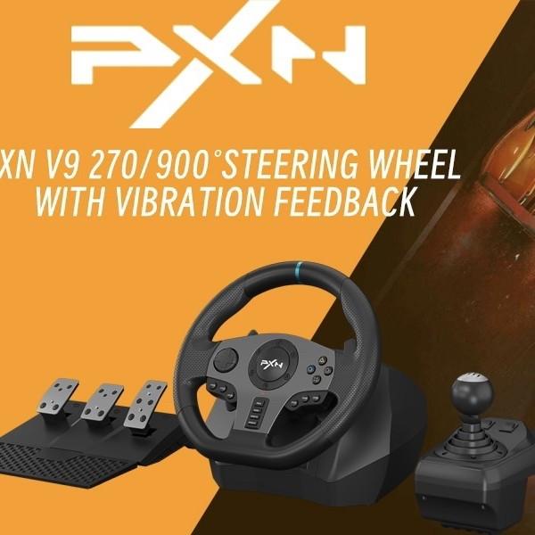 Jual Stir Pxn V9 Steering Wheel Plus Clutch Shifter Sejenis Logitech