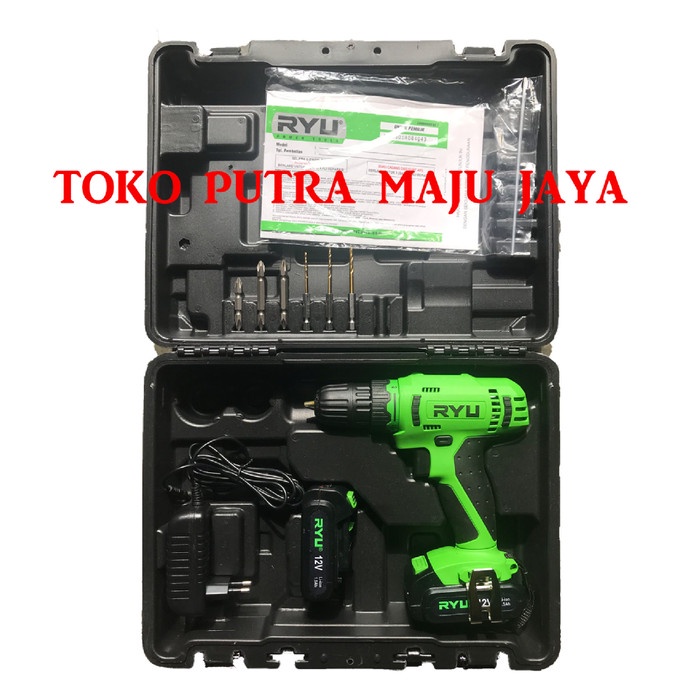 Jual Mesin Cordless Impact Drill Ryu Rci V Mesin Bor Batre Baterai Ryu