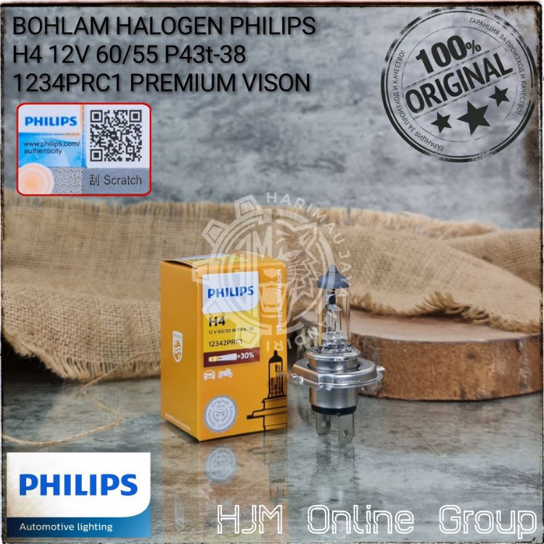 Jual Murmer Bohlam Lampu Halogen Philips H V W P T Original Shopee Indonesia