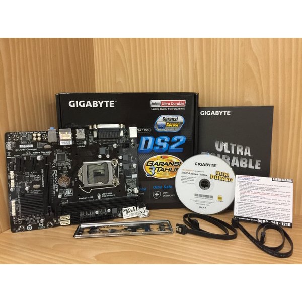 Jual Motherboard GIGABYTE H81MDS2 Socket 1150/LGA 1150 (CHIPSET INTEL