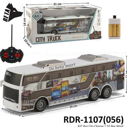 Jual [Arc] Rdr1107 Rc Miniatur Bus Indonesia Miniatur Bus Pajangan 1:32 ...
